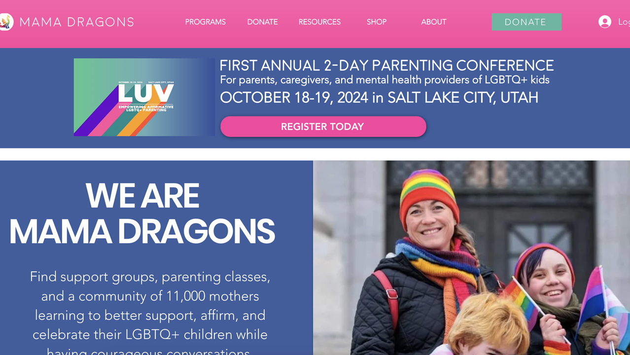 Mama Dragons - Helping Mothers of LGBTQ+ Children to Accept, Affirm and Advocate for their Children by Mama Dragons