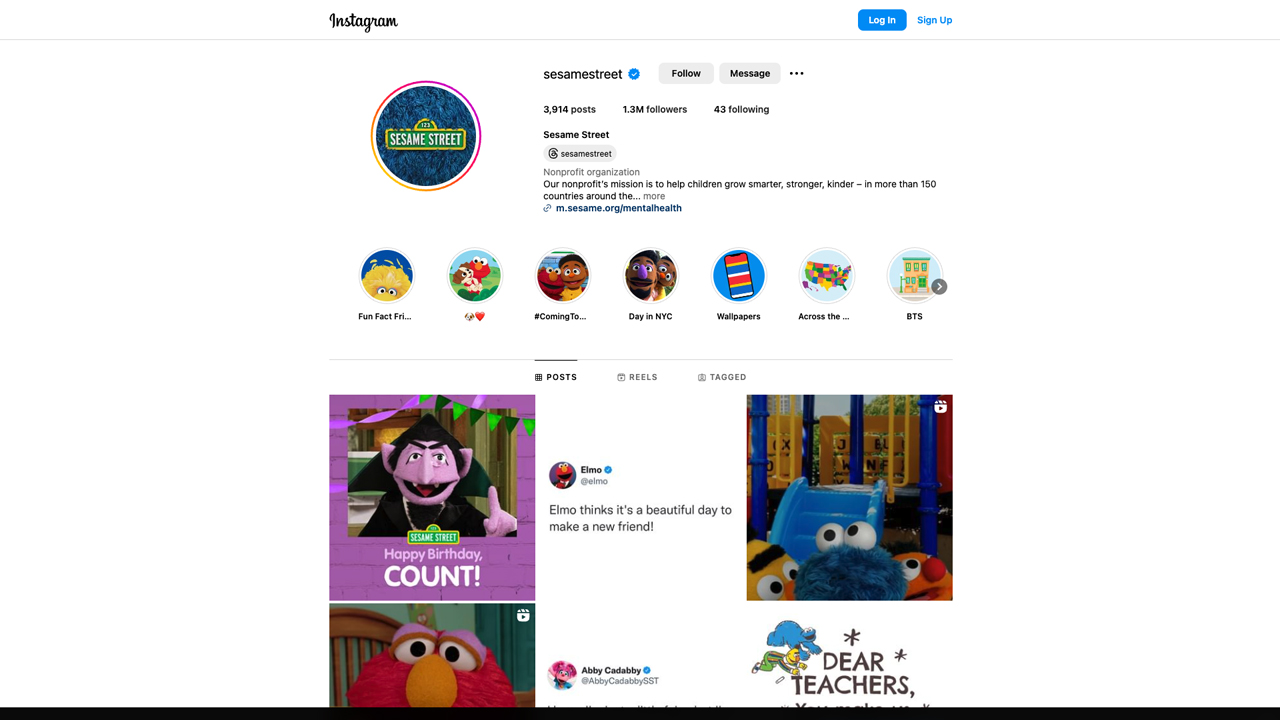 Sesame Street on Social Media by Sesame Workshop