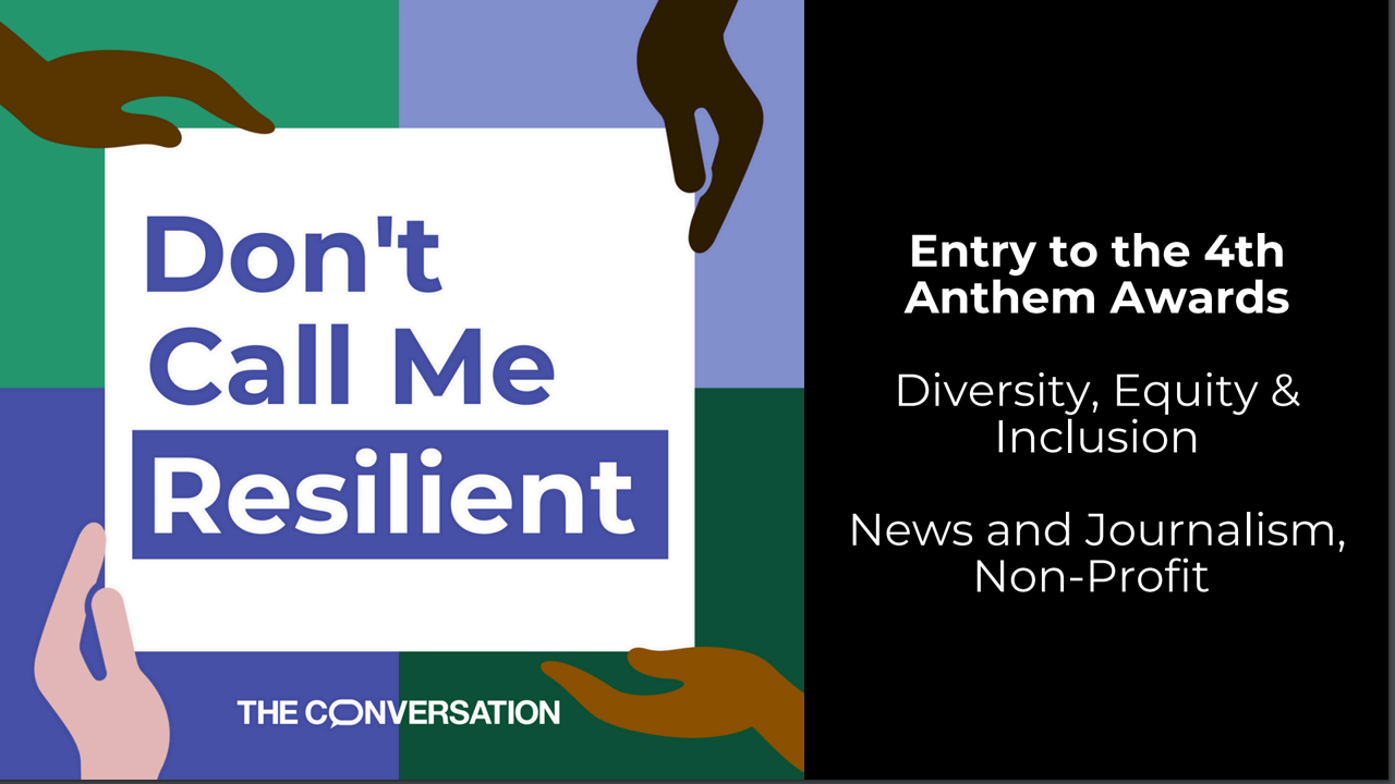 Don't Call Me Resilient podcast by The Conversation Canada
