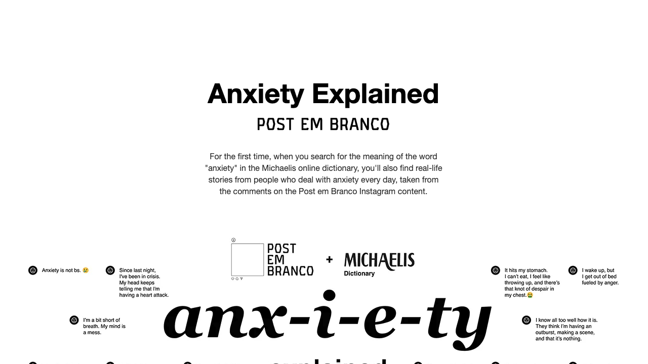 Anxiety Explained by Post em Branco