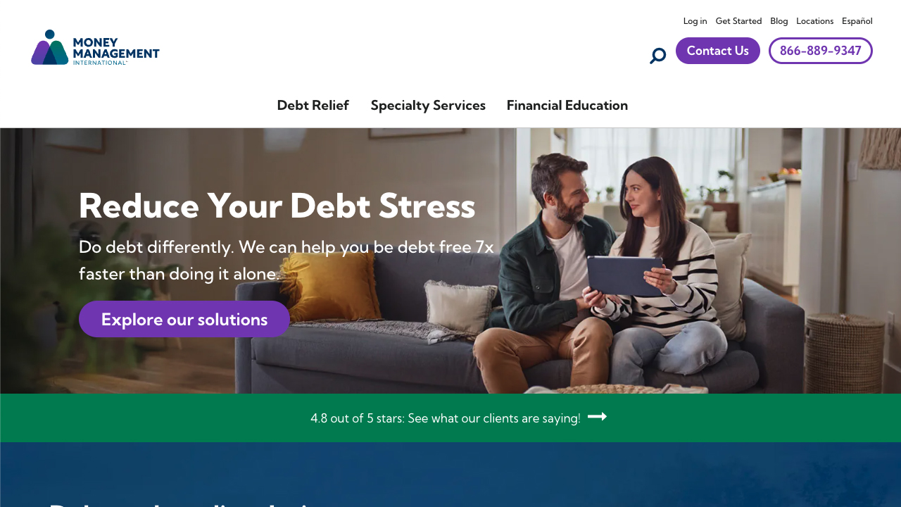 MMI Consumer Distress Dashboard by Money Management International