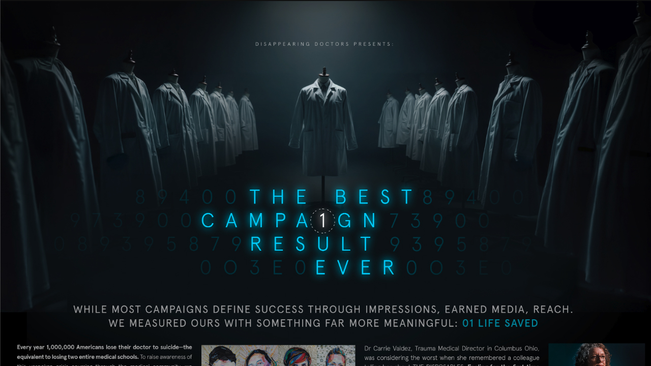 THE BEST CAMPA1GN RESULT EVER by FCB Health New York, an IPG Health Company