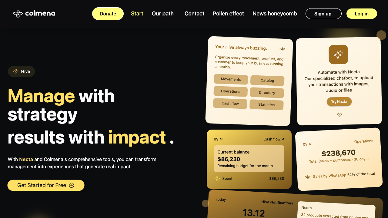 Colmena – The Platform Built for WSMEs: Understand Your Business, Save Time, and Transform How You Grow by Agora Partnerships