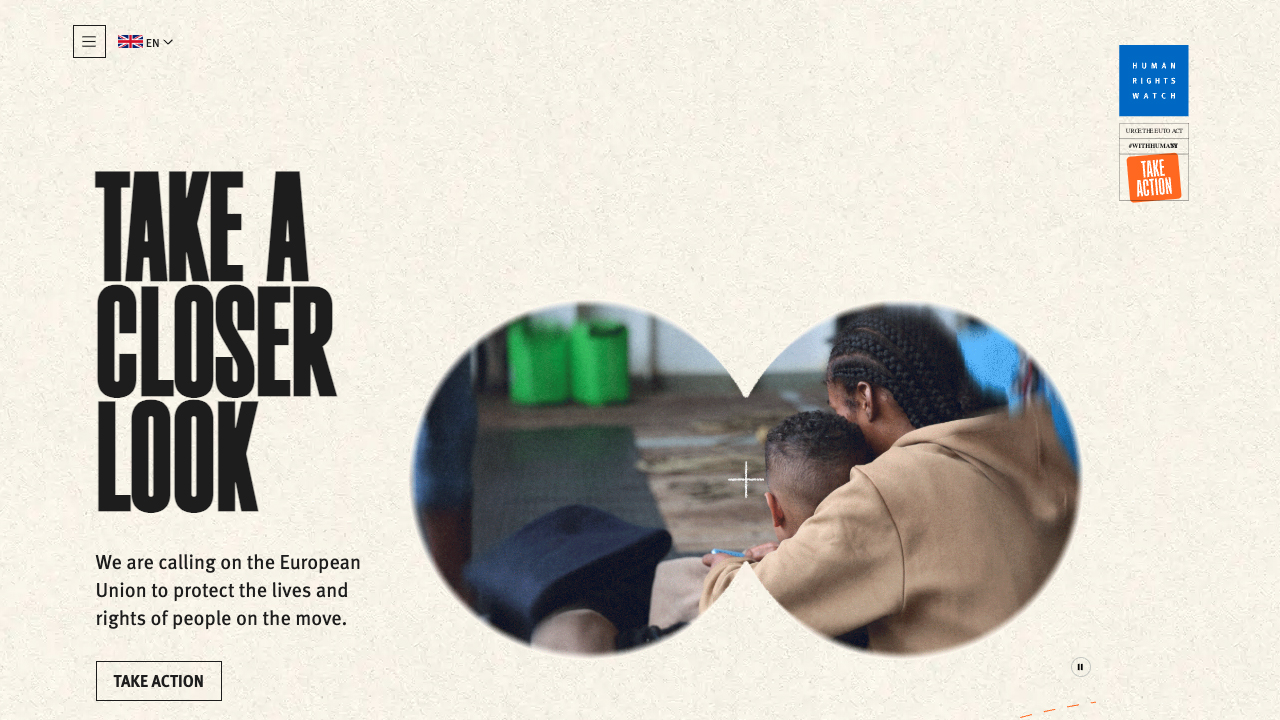With Humanity Campaign by Human Rights Watch
