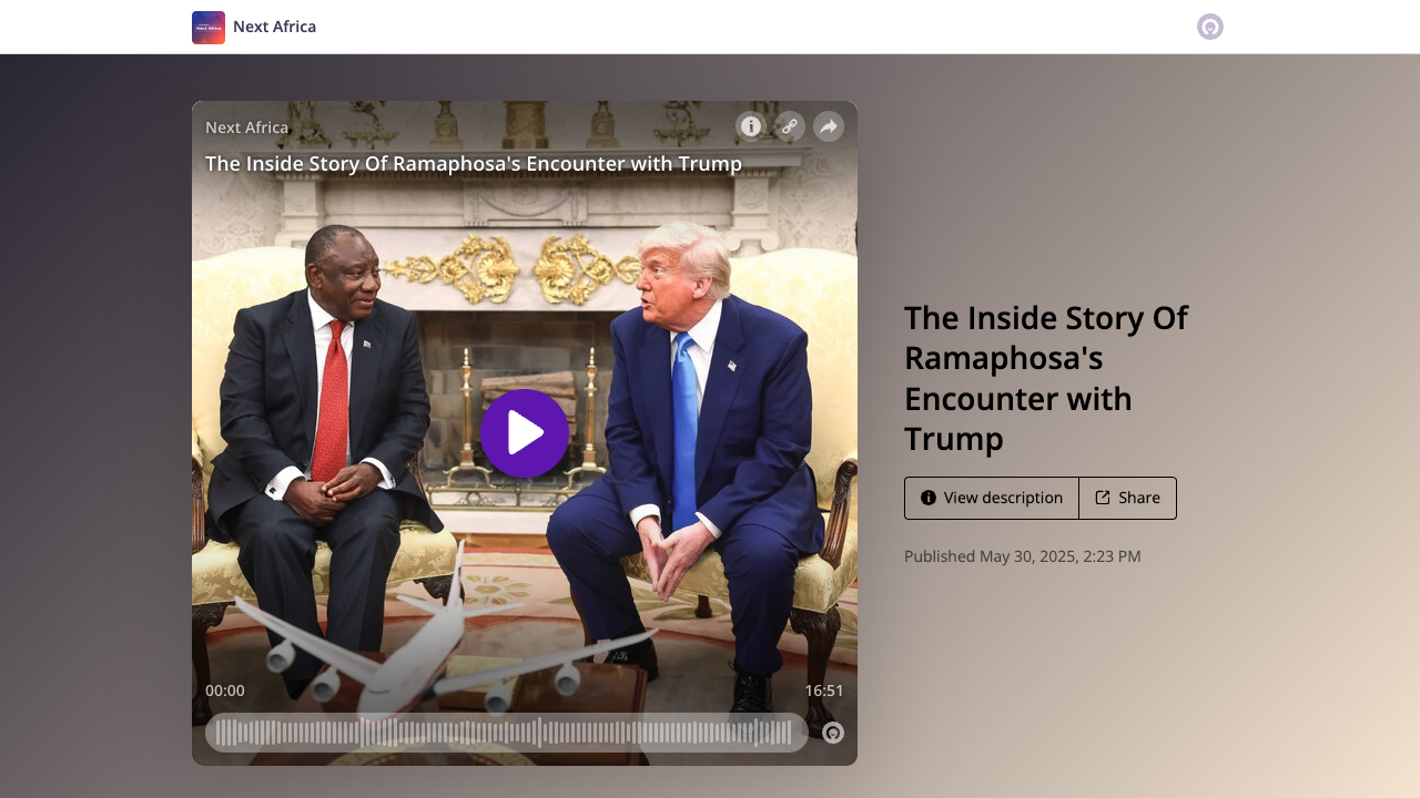 The Next Africa Podcast by Bloomberg LP