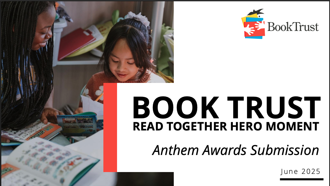 Book Trust’s Read Together Hero Moment by Book Trust
