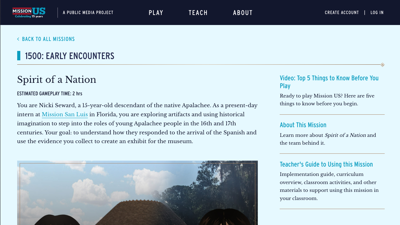 Mission US: Spirit of a Nation by The WNET Group