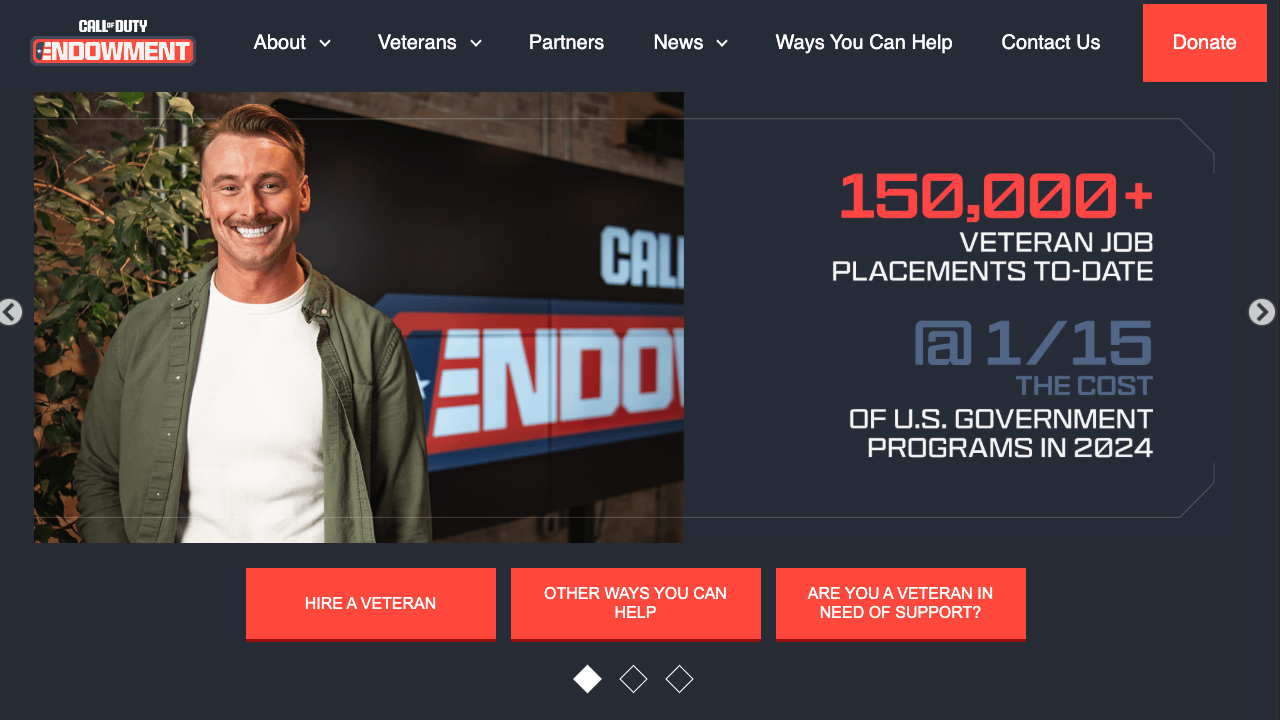 Call of Duty Endowment (C.O.D.E.) Got Your Six Challenge by Activision/Call of Duty Endowment