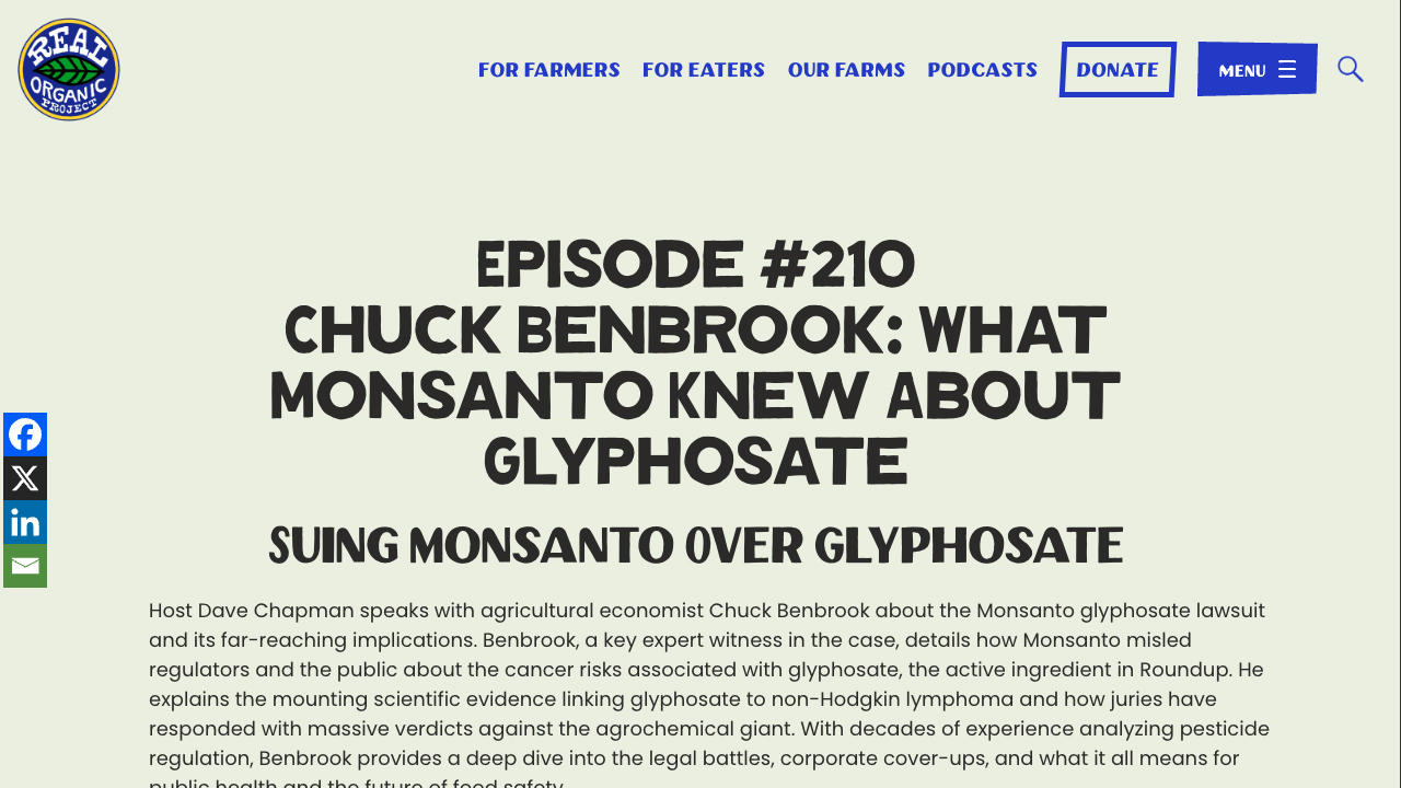 Real Organic Podcast by Real Organic Project