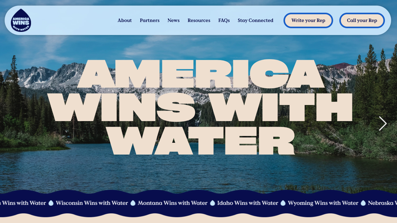 America Wins With Water by NewWorld