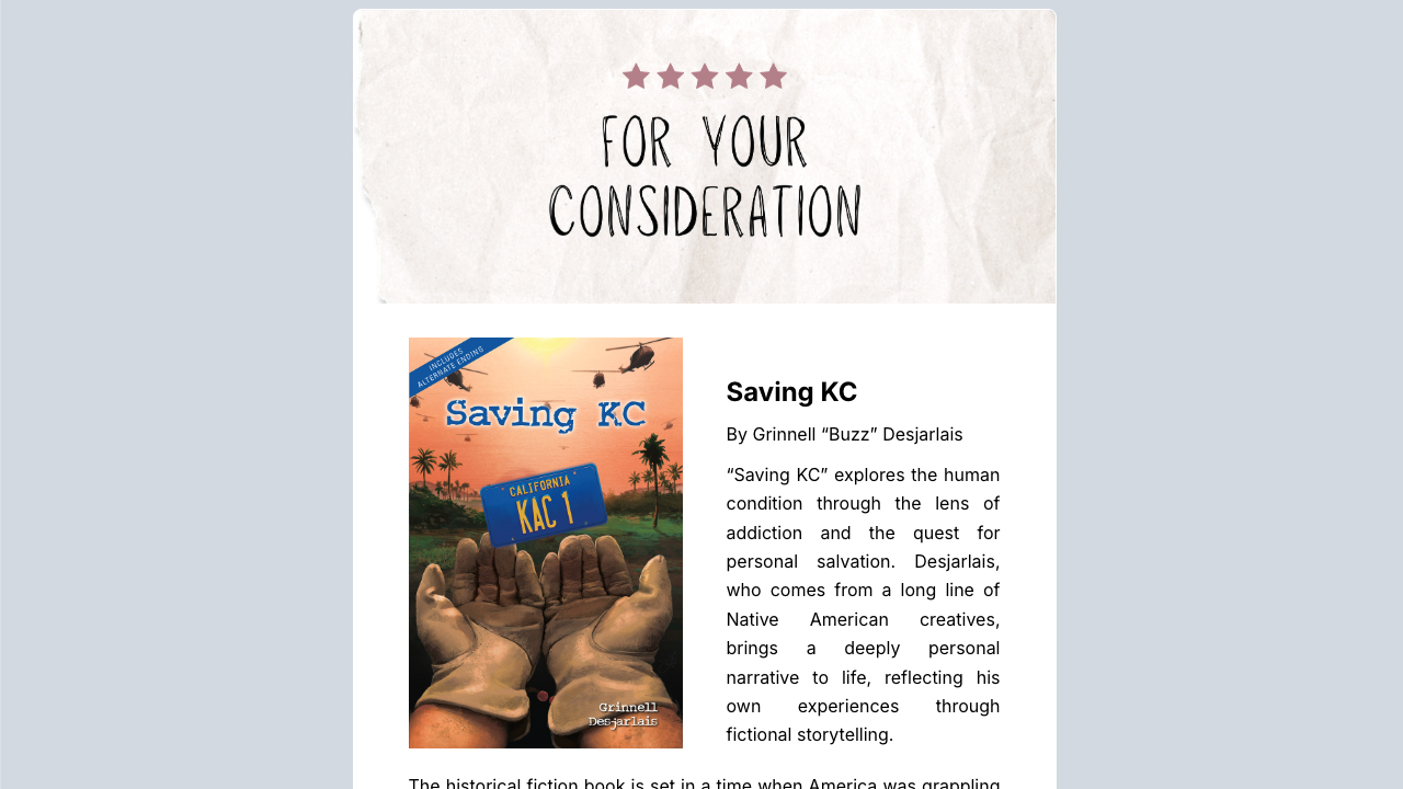 Saving KC by Black Chateau Enterprises