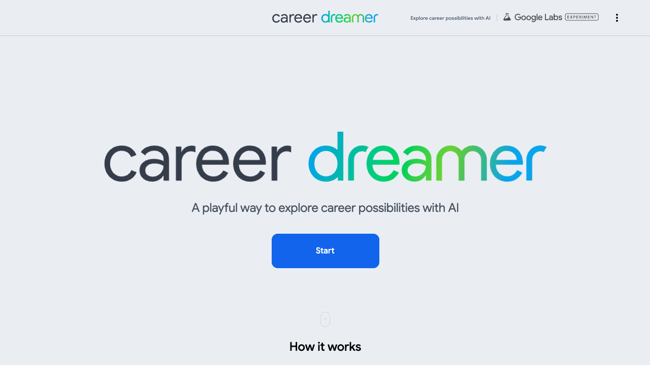Career Dreamer by Google