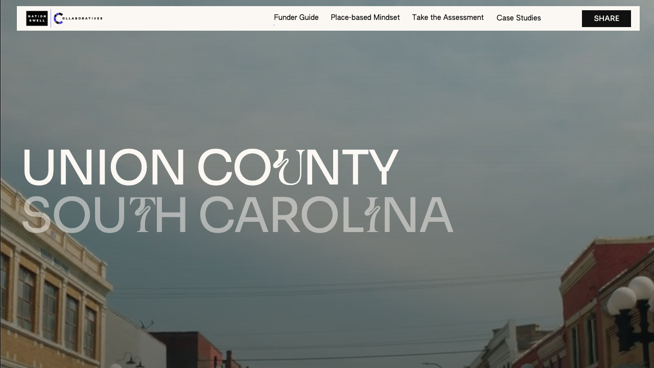 Place-based Impact in Union County, SC by NationSwell