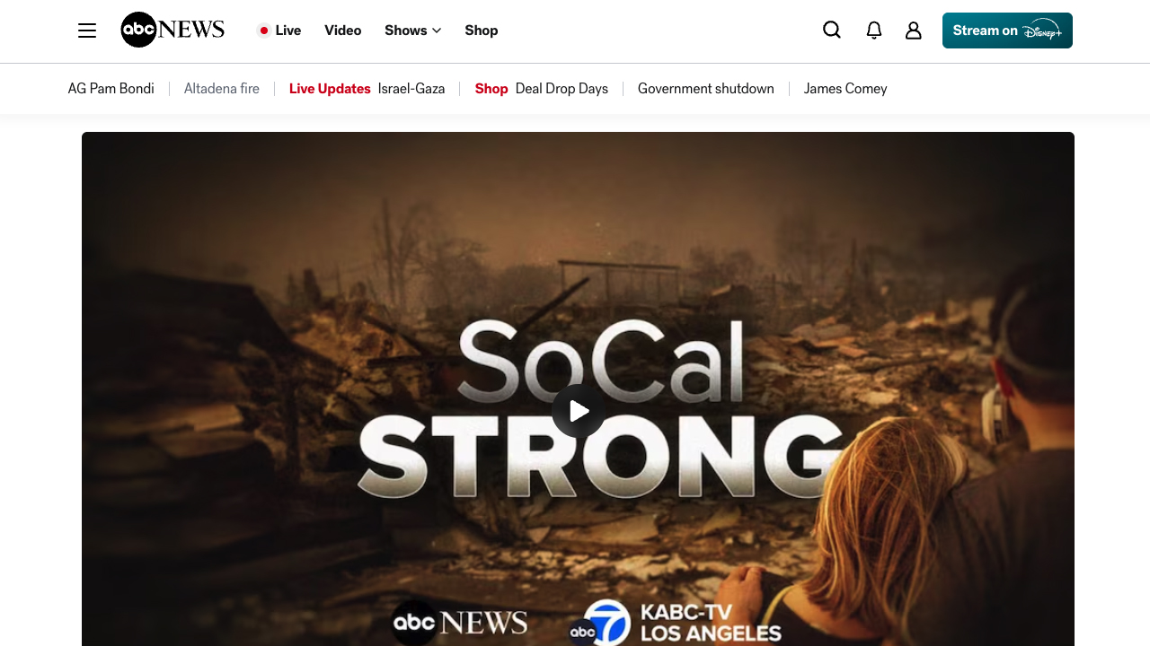 ABC News and KABC-TV, Los Angeles: SoCal Strong by ABC News