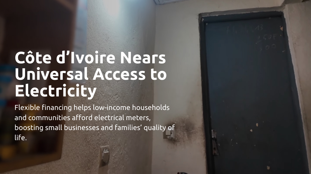 Côte d’Ivoire Nears Universal Access to Electricity by IFC