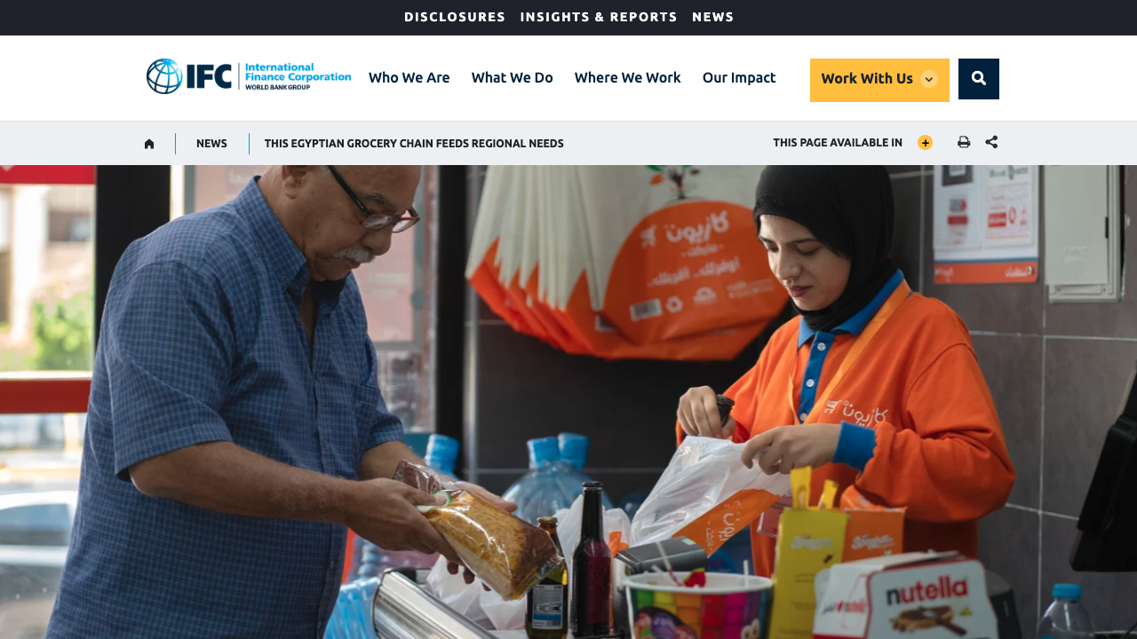This Egyptian Grocery Chain Feeds Regional Needs by IFC