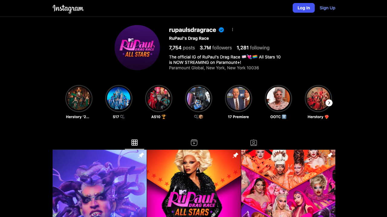 RuPaul’s Drag Race Social by MTV Entertainment Studios and Kids & Family