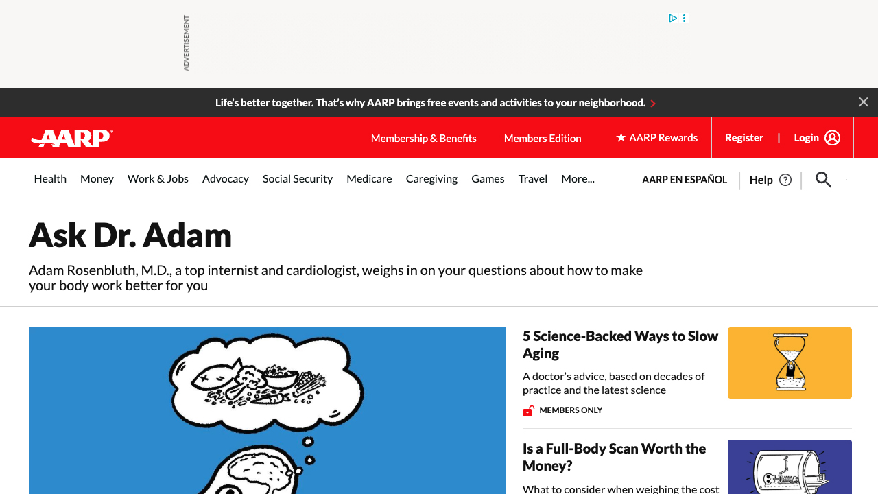 Ask Dr. Adam by AARP