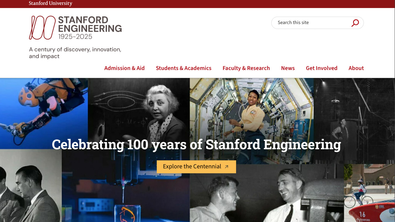 Stanford Engineering: A Century of Discovery, Innovation, and Impact by Stanford University School of Engineering
