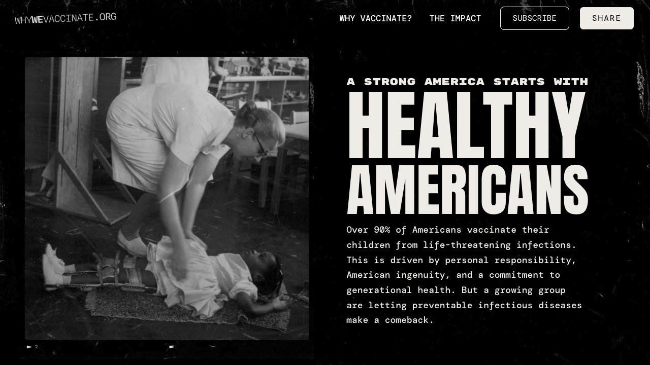 Biotechnology Innovation Organization: Invest in America. Vaccinate by WHITE64