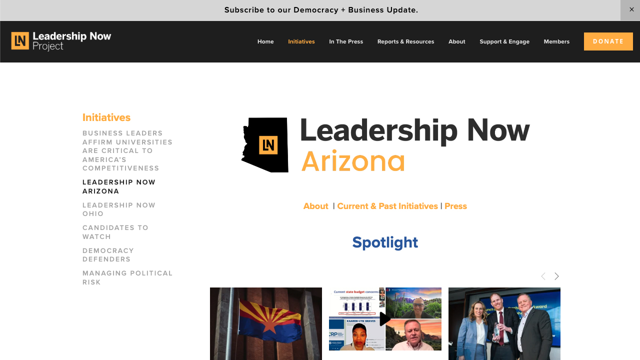 Defending Democracy in Arizona by Leadership Now Project