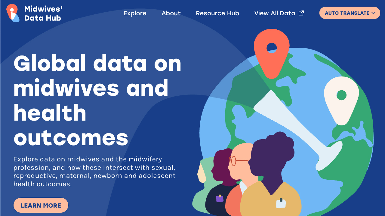 ICM Midwives Data Hub by Friendly Design Co.