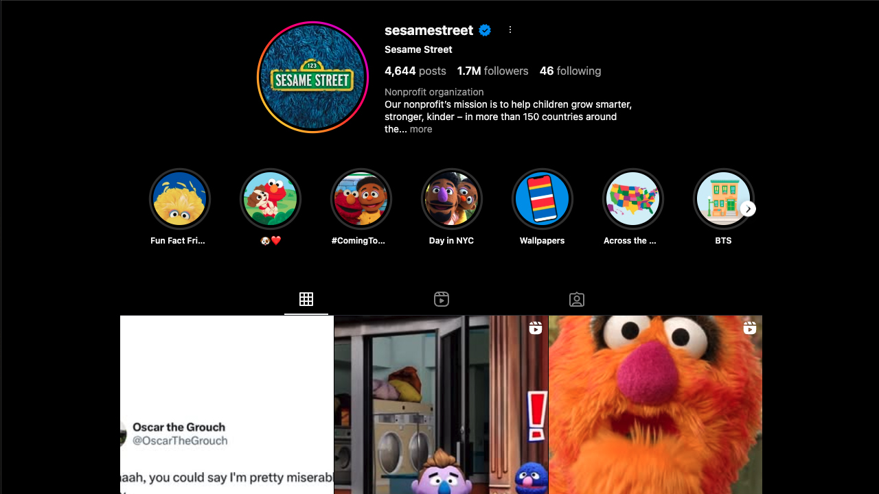 Sesame Street on Social Media by Sesame Workshop