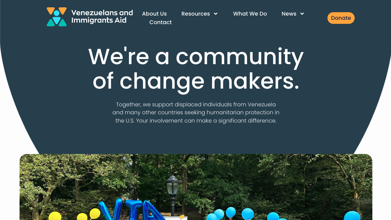 Venezuelans and Immigrants Aid, Inc. by Venezuelans and Immigrants Aid,Inc.