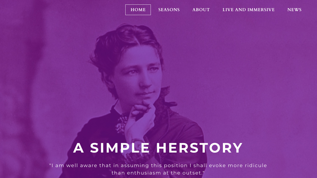 A Simple Herstory - Live Events by A Simple Herstory