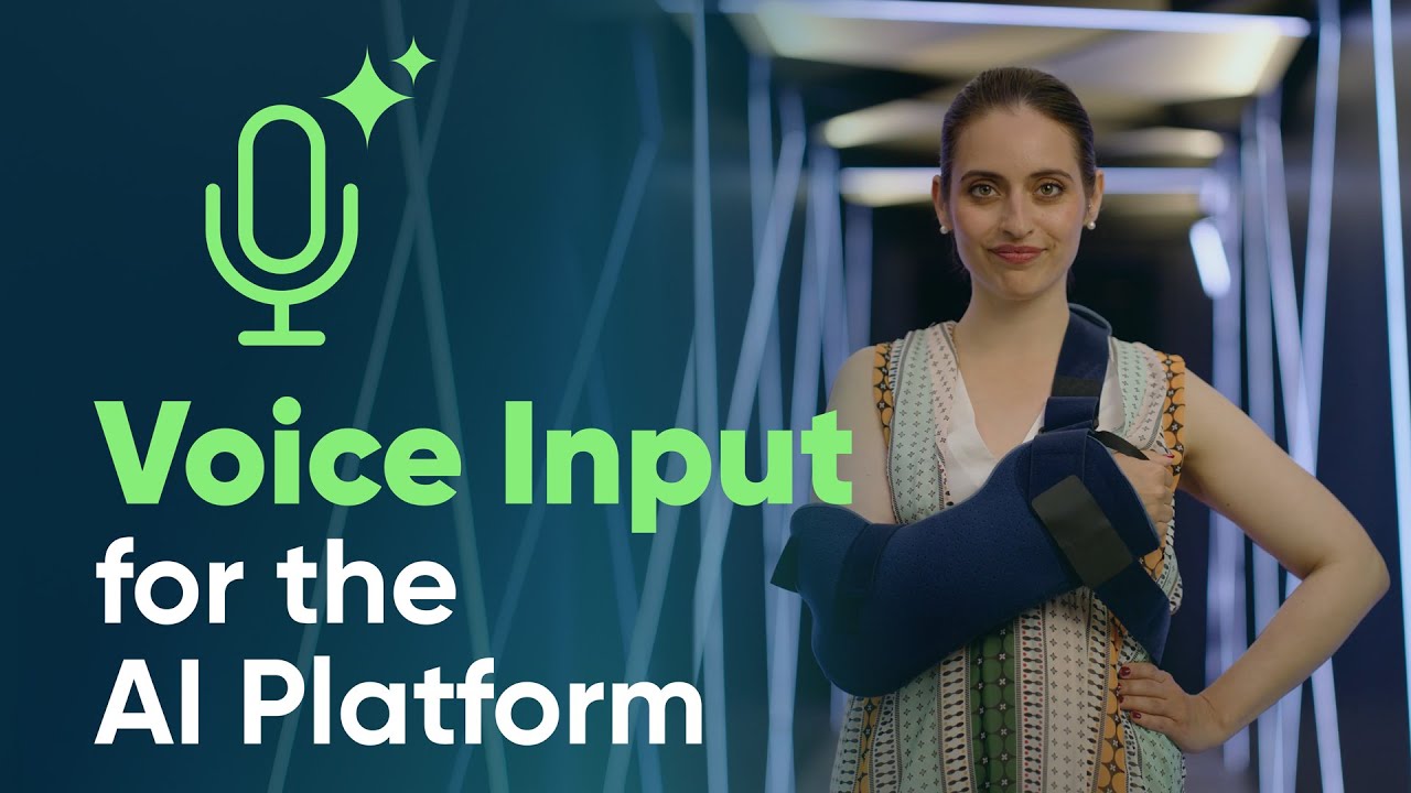 Voice Input for the ServiceNow AI Platform by ServiceNow
