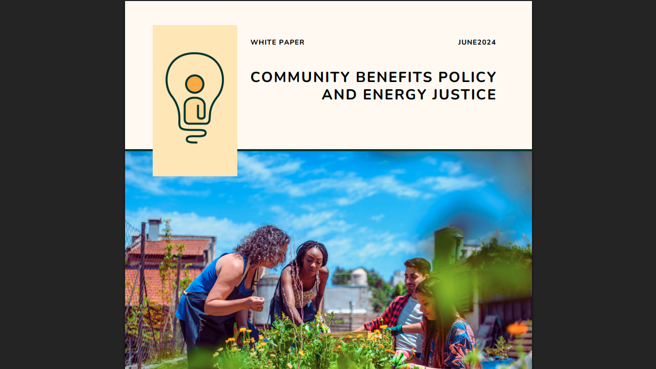 Energy Justice and Community Benefits by Humanity Communications Collective