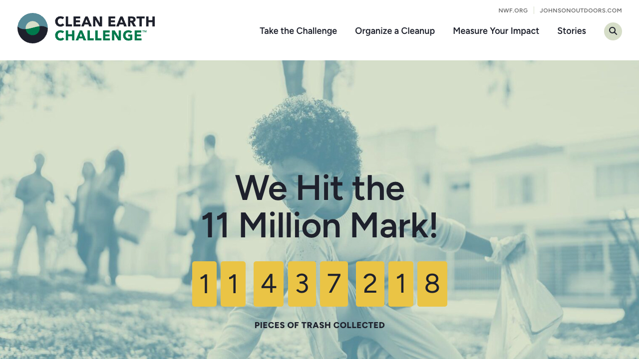 The Clean Earth Challenge: Collective Action, Community Impact by Johnson Outdoors