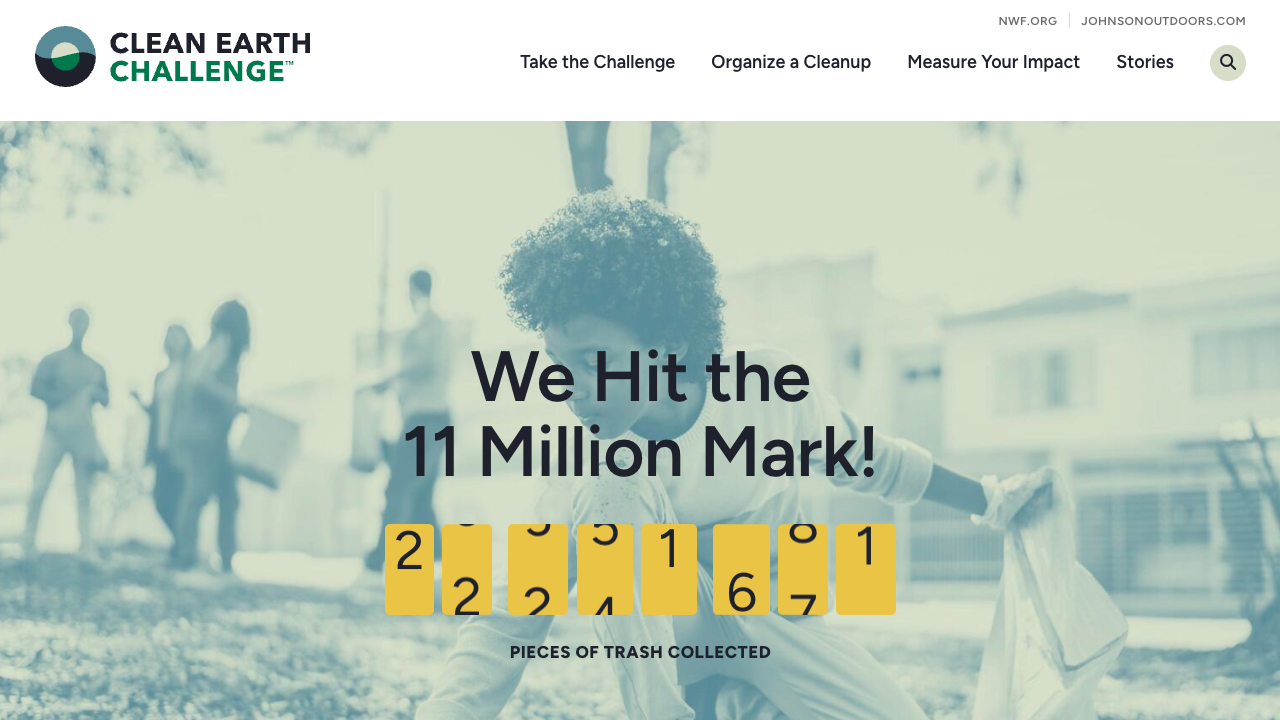 The Clean Earth Challenge: Empowering All Hands from the Ground Up by Johnson Outdoors