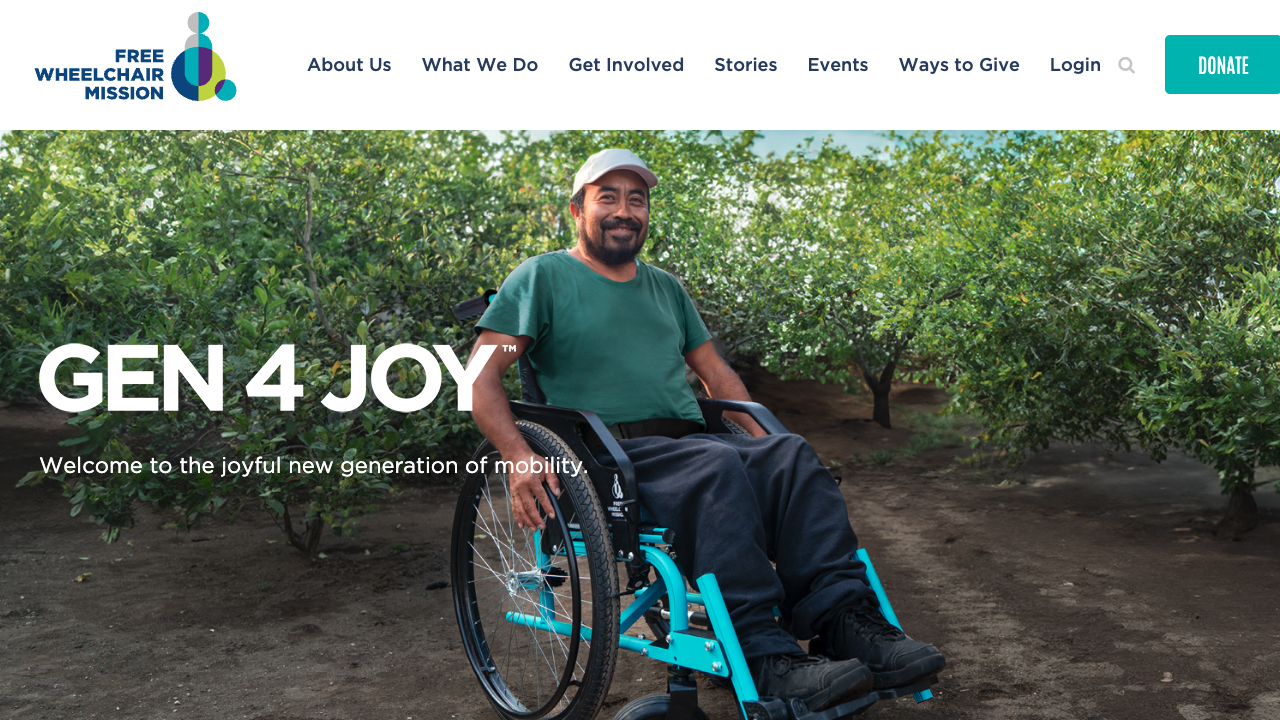 GEN 4 JOY: Innovative Wheelchair for those in Need by Free Wheelchair Mission