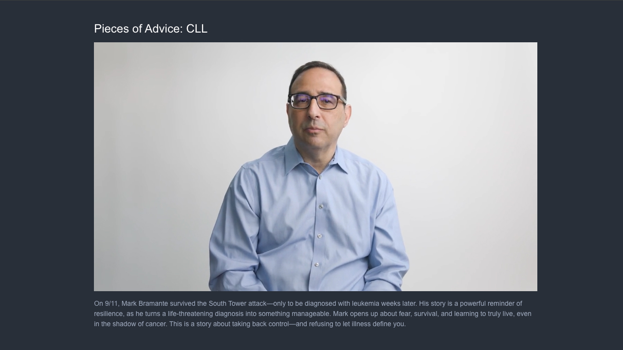 Pieces of Advice: Mark's CLL Story by Healthline Media