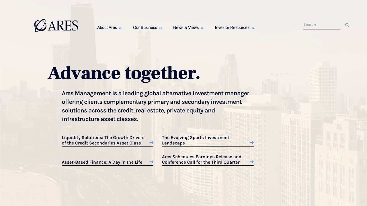 Climate-Resilient Employees for a Sustainable Tomorrow (CREST) by Ares Management Corporation