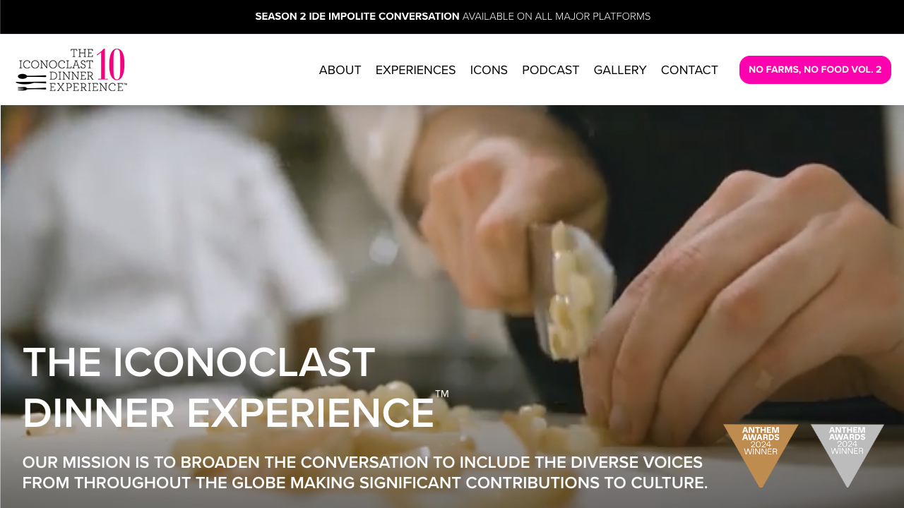 The Iconoclast Dinner Experience (IDE) by The Iconoclast Dinner Experience
