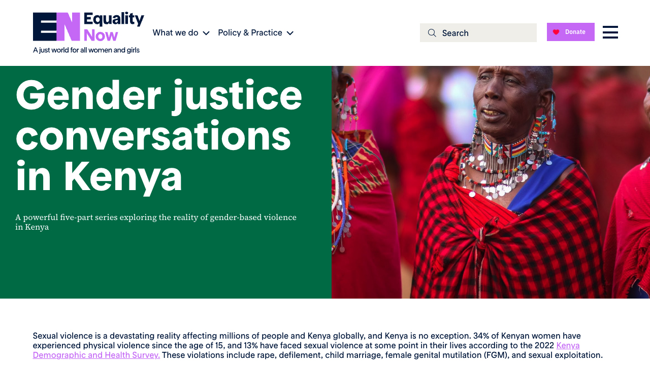 A Roving Podcast: Gender Justice Conversations by Equality Now
