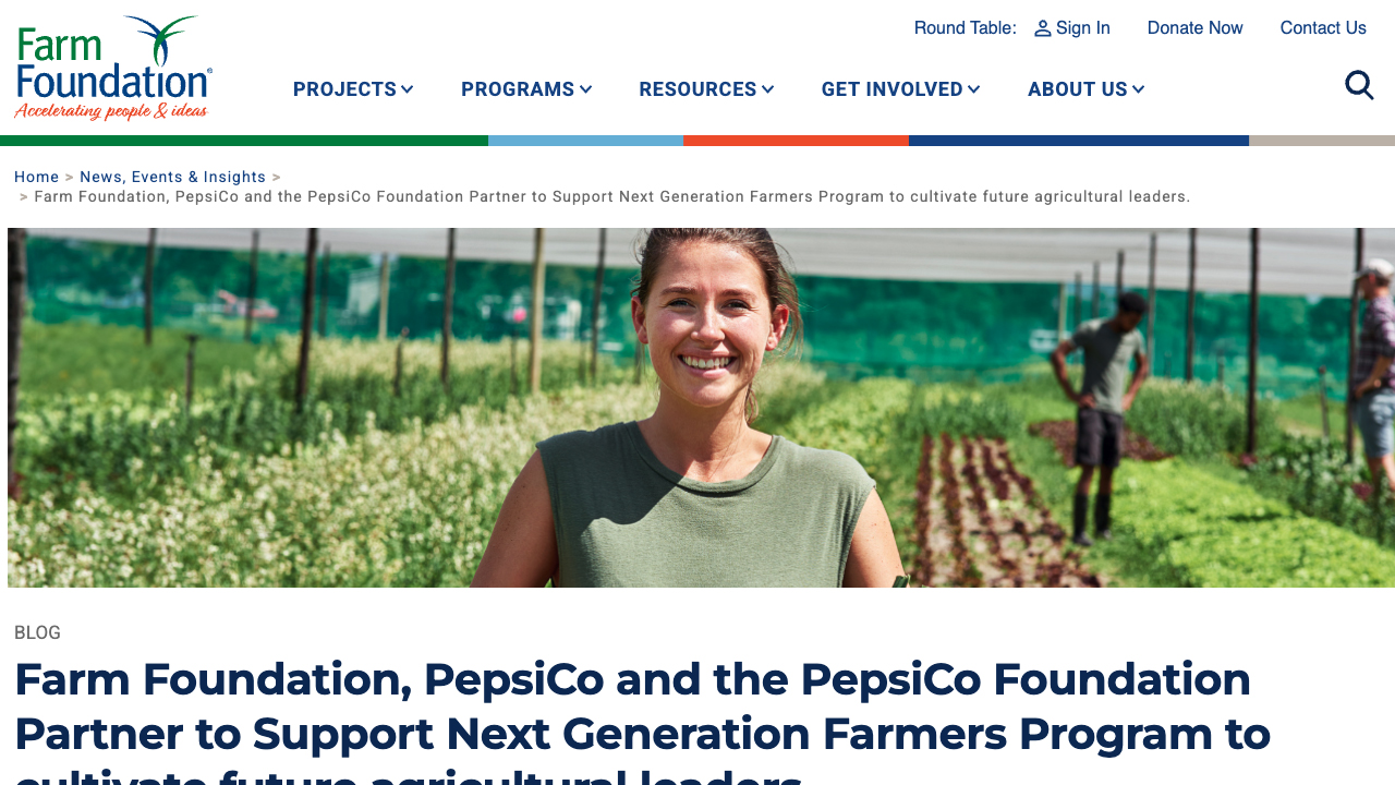 PepsiCo, PepsiCo Foundation, Farm Foundation, and Lay’s: The Little Farmer by PepsiCo Foundation