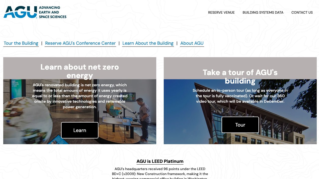 Creating the First Net-Zero Building in the Nation's Capital by American Geophysical Union