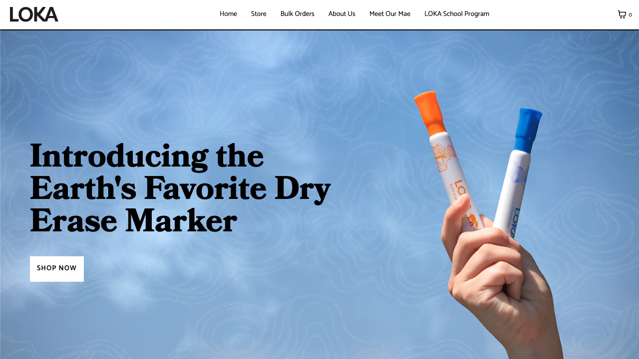 Earth's Favorite Dry Erase Markers by LOKA Labs, Inc