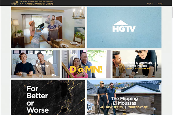 HGTV Brand Refresh by Nathaniel Howe Studios