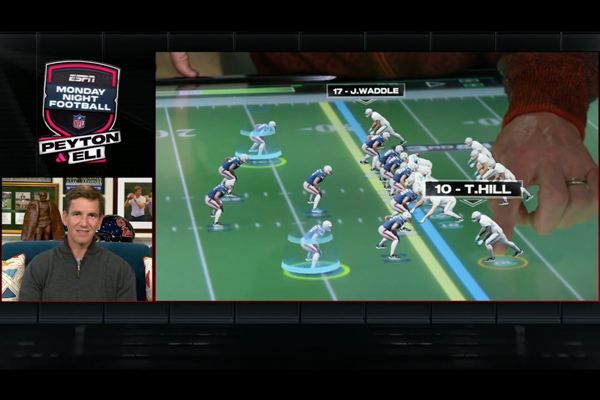 Monday Night Football with Peyton and Eli: AR Table by Omaha Productions