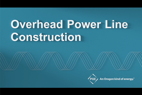 PGE Overhead Construction by power engineers