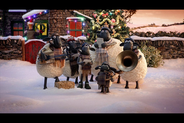 Barbour x Shaun the Sheep: Give the Gift of Warmth by Aardman