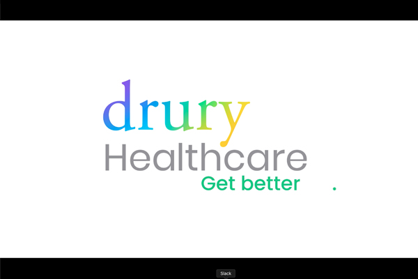 Drury Healthcare Ident by Drury Design