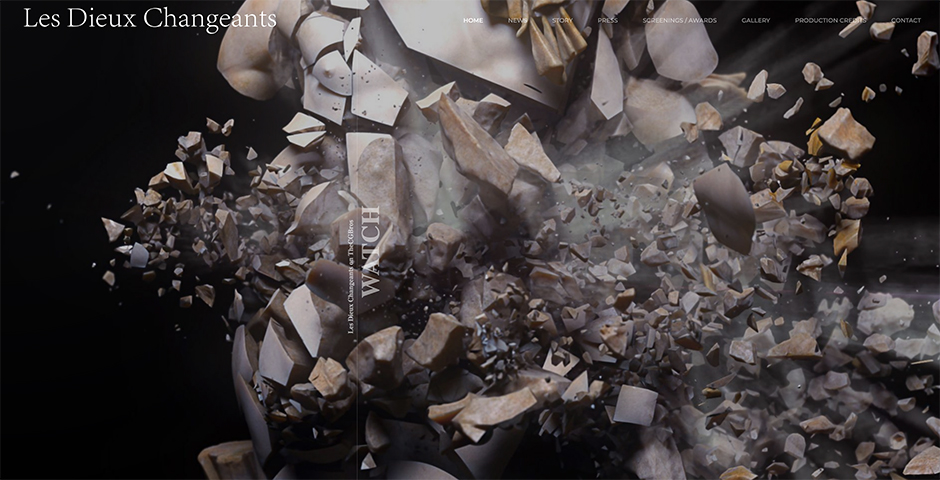 Screenshot of the entry for Les Dieux Changeants