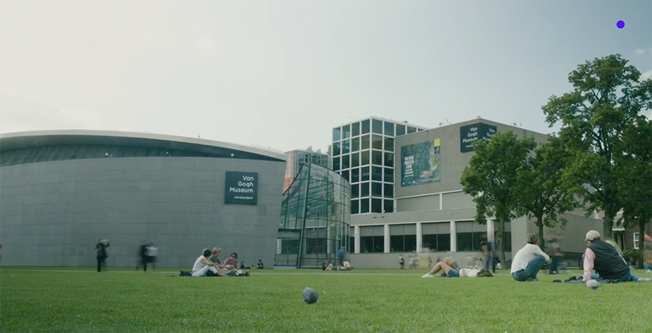 Screenshot of the entry for Van Gogh Museum's virtual experience