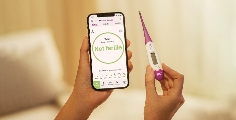 Screenshot of the entry for Natural Cycles