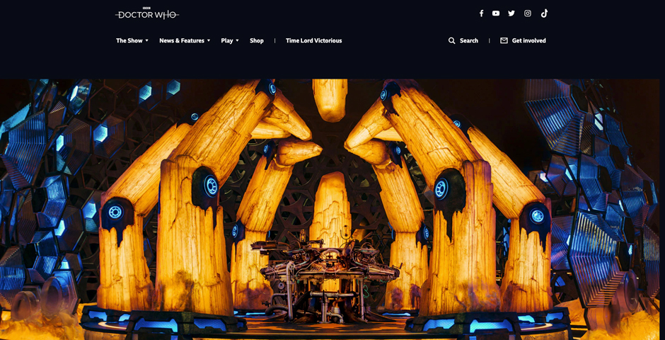 Screenshot of the entry for Doctor Who: Flux